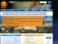 Tablet Screenshot of clu-in.org